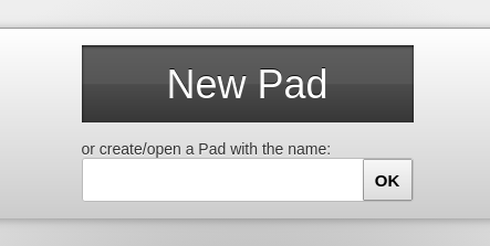 Etherpad New Or Open